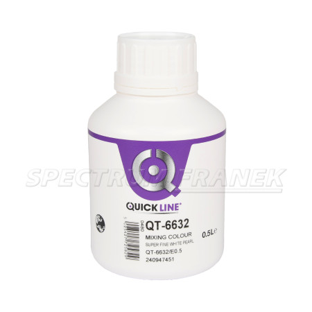 QT-6632, Quickline WB BC, Super Fine White Pearl (jemná bílá perleť), 0,5 l