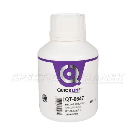QT-6647, Quickline WB BC, Purple Red Pearl (purpurová perleť), 0,5 l