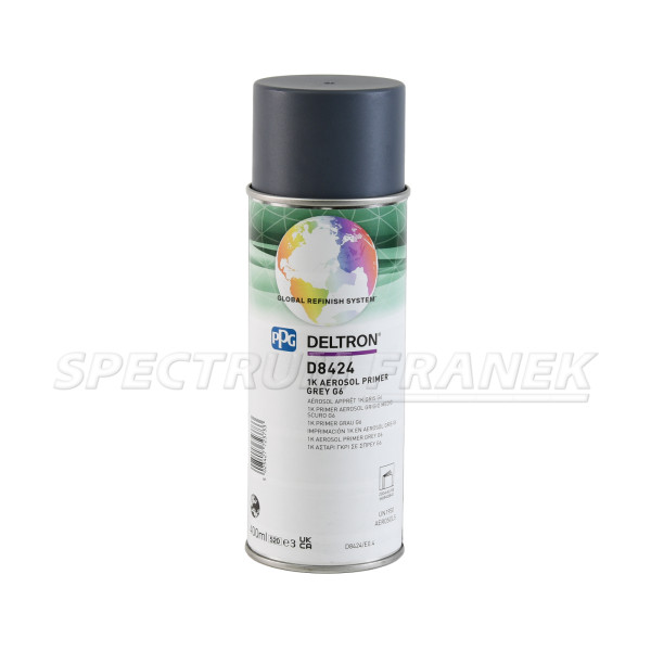 PPG D8424 1K plnič ve spreji G6 tmavě šedý, 400 ml
