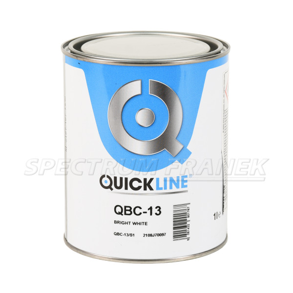 QBC-13, Quickline Basecoat, Bright White (jasná bílá), 1 l
